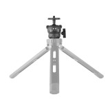 Aluminum Alloy Tripod Ball Head with 1/4 Screw 360 Degree Rotating  Photography Mini Ballhead Tripod for DSLR Camera Fill Light