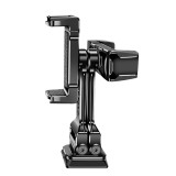 Universal Phone Tripod Mount with Dual Phone Holders Vertical Horizontal Phone Clamp Smartphone Holder for Video
