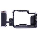 Side Handle for 1/4 -20 Screw Lightweight Portable Camera Cage Hand Grip for Sony Canon Nikon DSLR Camera with Cold Shoe Mount