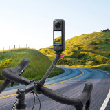 Carbon Fiber Selfie Stick Monopod 1/4 Screw Extension w/ Magnetic Base for OSMO 360/Pocket 4/GoPro 13 for Insta360 GO3 GO3S for DJI Action Cameras