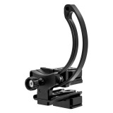 Half-Ring Quick Switch Mount Horizontal Vertical Snapshot Holder 12mm Lift Adjustment for Tripod with 1/4 Screw 38mm Dovetail