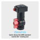 Tripod Ball Head ARRI Rosette Gear Adapter with Magnetic Base for Pocket 4/OSMO 360/GOPRO 13 for DJI ACTION5 PRO Insta360 Go3/Go3s Action Camera