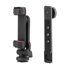Camera Mount Bracket with Phone Clip Cold Shoe Tripod Mount for DJI Osmo Pocket 3 Expansion Bracket Phone Vlog Holder Adapter