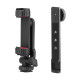 Camera Mount Bracket with Phone Clip Cold Shoe Tripod Mount for DJI Osmo Pocket 3 Expansion Bracket Phone Vlog Holder Adapter