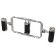 Universal Handheld Photography Bracket 360° Rotation for 63.5-87mm Cell Phone Extension Fill Light Microphone Vlog Live Video