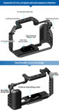 Camera Cage Quick Release Protective Frame Compatible with X-T50 XT50 Camera Metal Photography Expansion