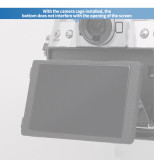 Camera Cage Quick Release Protective Frame Compatible with X-T50 XT50 Camera Metal Photography Expansion
