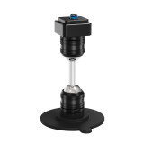 Flexible Adhesive Strong Stick Quick Release Mount 360° Dual BallHead Magnet Base for GoPro13 DJI Action2/ Pocket 4 Insta360 Go3 X4 Camera
