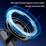 Double-sided Magnetic Cell Phone Mount Holder for Magsafe for iPhone 16 15 14 13 Pro Max Dual Magnet Mobile Phone Stand