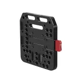V MOUNT Battery Plate with 1/4  M4 M3 Thread for 15MM Rail Rod Clamp V Lock Battery Plate Adapter for DSLR Camera Power Supply