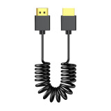 8K Camera HD Data Cable Compatible with HDMI for SLR Camera Handheld Gimbal Monitor