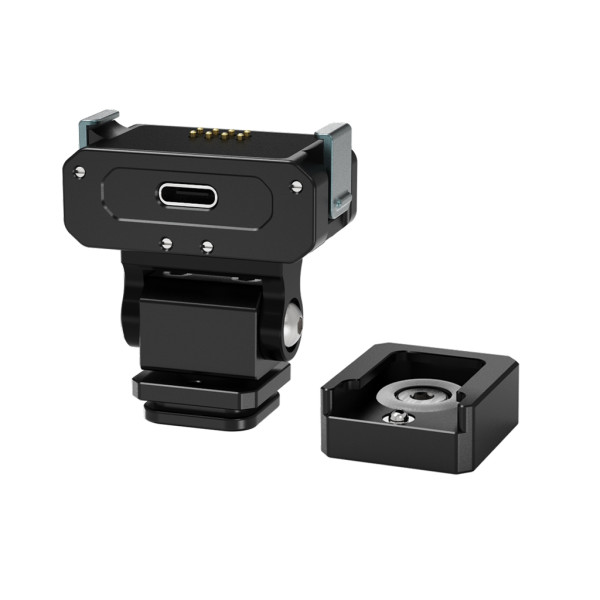 Magnetic Quick Release Cold Shoe Base 360° Adjustment for Camera Cage with Cold Shoe Slot