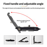 Quick Release Plate with 1/4  Camera Screw, SLR DSLR Tripod Base Plate Ball Head L Bracket for Horizontal and Vertical Shooting