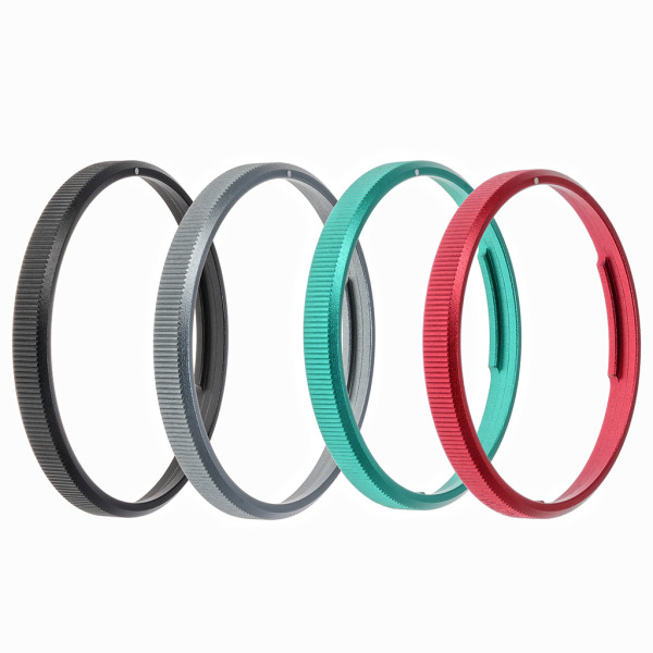 Camera Lens Filter Ring, Metal Step Up Ring Compatible with GR3III GR3IIIX GR3 GR3X Camera GR3X HDF, Lens Decoration Ring Cap Protector Adapter