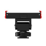 Magnetic/Charging Quick Release Adapter Mount Base Compatible with Osmo Action 5 Pro/4/3 Tripod Head with Cold Shoe Mount Type Base