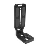 DSLR Camera L Bracket, Universal Vertical Horizontal Switching Tripod Quick Release Plate with 1/4  Screw, Stabilizer Monopod Support Camera Mount