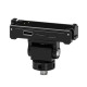 Magnetic Quick Release Adapter Mount Base, 180° Horizontal Damping 360°Adjustable Mount Adapter with Cold Shoe Mount Compatible with GO 3S/3