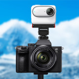 For Insta360 Go 3 Go 3S Magnetic Quick Release Base 1/4  Screw Cold Shoe Mount Backpack Fast Clip for Thumb Camera Stand Bracket