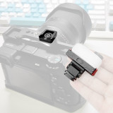 For Insta360 Go 3 Go 3S Magnetic Quick Release Base 1/4  Screw Cold Shoe Mount Backpack Fast Clip for Thumb Camera Stand Bracket