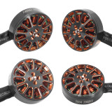 4S 2004 2900KV Brushless Motor, 1.5mm Shaft Bearings 12N14P Motor RC for 2.5-5inch Compatible with Dutcted DIY RC Racing Drone