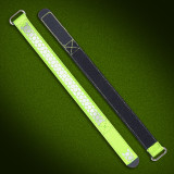 1 Pair RC Battery Straps, 20x260mm Anti Skid Strap Metal Buckle Compatible with Racing Freestyle Drone Battery Camera 4S 6S Computer Tools
