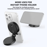 2 in 1 Phone Light, 3 Light Modes Magnetic Selfie Light, Picture Light Compatible with Phone 16 15 14 13 12 Pro Fill Light Phone Stand Video Vlog