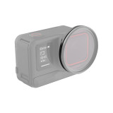Camera Lens Filter Holder, 49mm Aluminum Lens Filters Adapter Ring Protective Frame for Sports Action Camera Accessories
