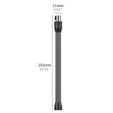Carbon Fibre Selfie Stick Extension Rod with Positioning Hole, Camera Extension Pole Compatible with OSMO 360/5 Pro, Pro2, Pocket3, Selfie Sticks Accessories