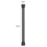 Carbon Fibre Selfie Stick Extension Rod with 1/4 Inch Screw, Camera Extension Pole Compatible with OSMO 360/ Pocket 4/Action 5 Pro, Hero 13 Action Camera
