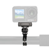 Camera Magnetic Base, 180° Adjustable Aluminum Quick Release Mount Adapter, Bike Handlebar Mount Compatible with  OSMO 360/Action 5pro/4/3/2 Most Bicycles Motorcycles