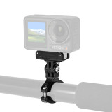 Camera Magnetic Base, 180° Adjustable Aluminum Quick Release Mount Adapter, Bike Handlebar Mount Compatible with  OSMO 360/Action 5pro/4/3/2 Most Bicycles Motorcycles