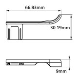 Camera Thumb Grip, Aluminium Alloy Portable Lightweight Practical Camera Thumb Support Grip Handle Compatible with X-M5