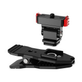 For Insta360 Go 3 Go 3S Magnetic Quick Release Base 1/4  Screw Cold Shoe Mount Backpack Fast Clip for Thumb Camera Stand Bracket