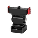 For OSMO 360 Insta360 Go 3 Go 3S Magnetic Quick Release Base 1/4  Screw Cold Shoe Mount Backpack Fast Clip for Thumb Camera Stand Bracket