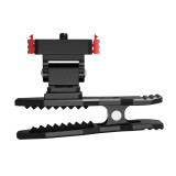 For OSMO 360 Insta360 Go 3 Go 3S Magnetic Quick Release Base 1/4  Screw Cold Shoe Mount Backpack Fast Clip for Thumb Camera Stand Bracket