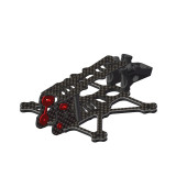 Fi-100/Fi-115/Fi-135 2/2.5/3 Inch Frame for O4 Air Unit 3K Carbon Fiber Frame Kit for FPV RC Racing Drone
