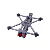 Fi-100/Fi-115/Fi-135 2/2.5/3 Inch Frame for O4 Air Unit 3K Carbon Fiber Frame Kit for FPV RC Racing Drone