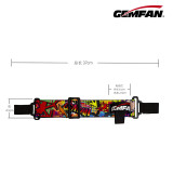 GEMFAN Cartoon Head Band for FPV Flight Video Glasses V2 Fixed Strap Replacement Headband Drone Parts