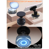 Car Magnetic Phone Holder Car Magnetic Vacuum Adsorption Phone Bracket Vacuum Magnetic Car Phone Mount for Phone 16 15 14 13 12
