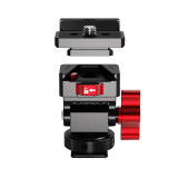 For OSMO 360 Insta360 Go 3 Go 3S Magnetic Quick Release Base 1/4  Screw Cold Shoe Mount Backpack Fast Clip for Thumb Camera Stand Bracket