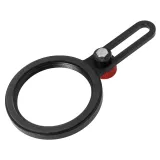 37mm Phone Filter Mount, Threaded Lens Filter Clip, Locking Knob Lens Filter Adapter Ring Compatible with Different Effects 37mm Round Camera Lens Filters