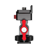 For OSMO 360 Insta360 Go 3 Go 3S Magnetic Quick Release Base 1/4  Screw Cold Shoe Mount Backpack Fast Clip for Thumb Camera Stand Bracket