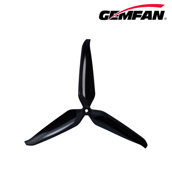 9150 Three-Blade Propeller 1 Pair Glass Fiber Nylon Black
