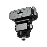 For OSMO 360 Insta360 Go 3 Go 3S Magnetic Quick Release Base 1/4  Screw Cold Shoe Mount Backpack Fast Clip for Thumb Camera Stand Bracket