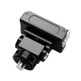 For OSMO 360 Insta360 Go 3 Go 3S Magnetic Quick Release Base 1/4  Screw Cold Shoe Mount Backpack Fast Clip for Thumb Camera Stand Bracket
