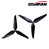 9150 Three-Blade Propeller 1 Pair Glass Fiber Nylon Black