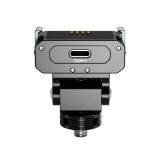 For Insta360 Go 3 Go 3S Magnetic Quick Release Base 1/4  Screw Cold Shoe Mount Backpack Fast Clip for Thumb Camera Stand Bracket