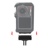 Magnetic Quick Release Mount, Aluminum Alloy Quick Release Mount Adapter Compatible with OSMO 360/Action 5 Pro Selfie Stick Head Accessories