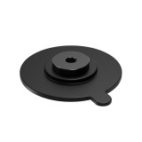 Suction Cup Camera Mount, Non-marking Nano Adhesive Reusable Quick Release Car Mount Bracket Compatible with OSMO 360/Hero 13/Action 5pro/X4 Camera Accessories for Glass Tile Plastic