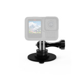 Suction Cup Camera Mount, Non-marking Nano Adhesive Reusable Quick Release Car Mount Bracket Compatible with OSMO 360/Hero 13/Action 5pro/X4 Camera Accessories for Glass Tile Plastic